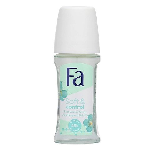Fa Soft And Control Fresh Jasmine Scent Roll On 50ML