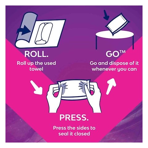 Nana Goodnight Ultra Thin Large Sanitary Pads With Wings 8 Counts