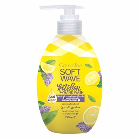 Cosmaline Soft Wave Lemon And Patchouli Kitchen Hand Wash 550ML