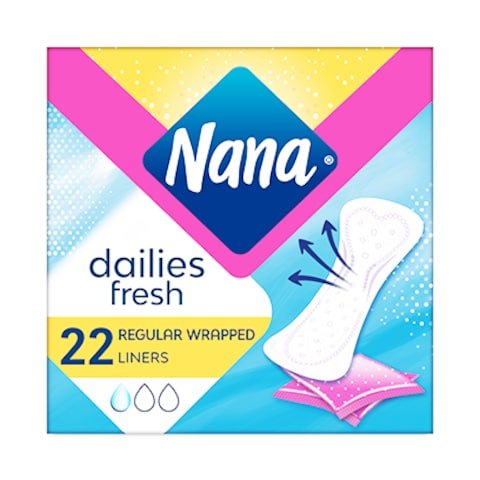 Nana Daily Fresh Normal Pantyliners 22 Pieces