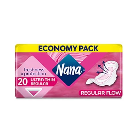 Nana Ladies Pads Ultra Normal Wings 20 Pads Duo Pack