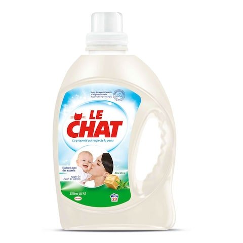 Le Chat Sensitive Gel Laundry Detergent 2.5L with Aloe Vera
