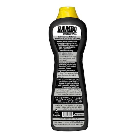 Rambo Scouring Cream Professional 750ML