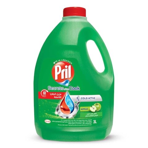 459235_main Pril Cold Active Dishwashing Liquid Apple 3L