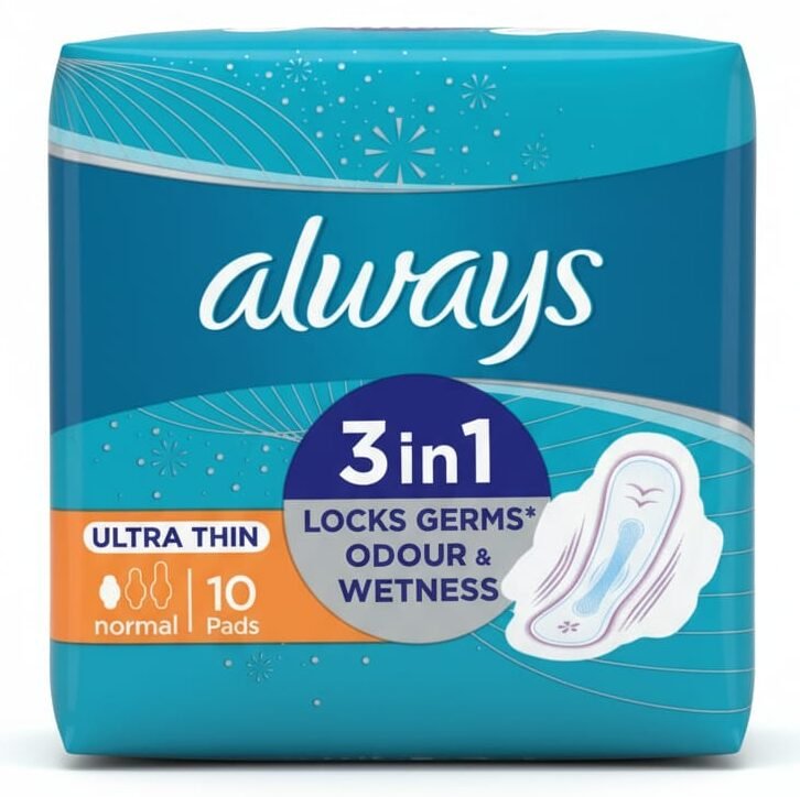 Always Ultra Thin Normal 10 Pads