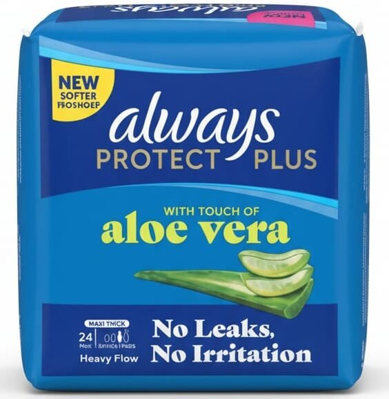 Always Maxi Thick Extra Long 24 Pads