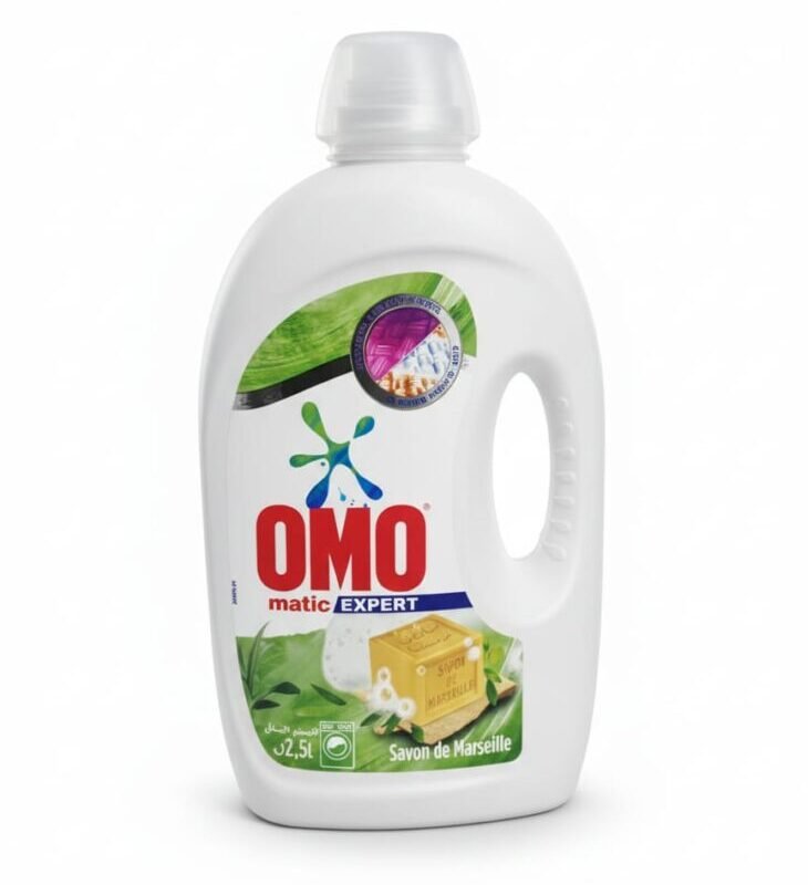 Omo Liquid Detergent Savon De Marseille 2.5L