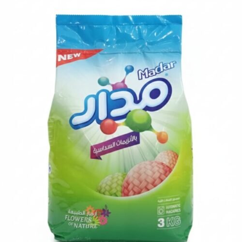Madar Powder Laundery Detergent Flowersscent Green 3KG