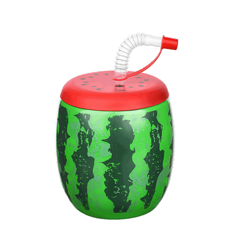 Watermelon Straw Cup