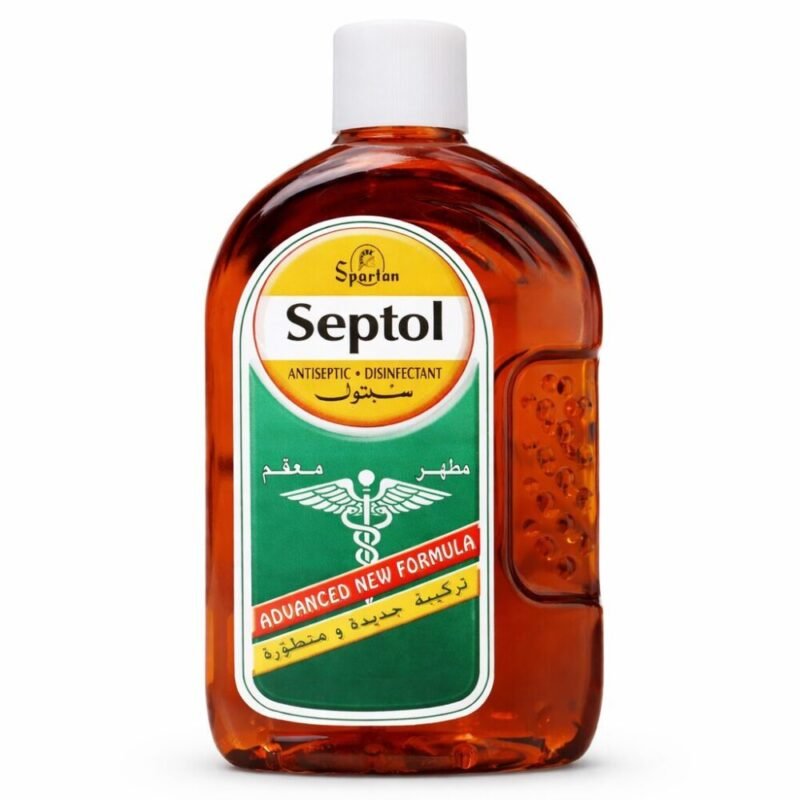 "Spartan" Septol Antiseptic Liquid Dark Brown 750 ml - سبتول مطهر ومعقم