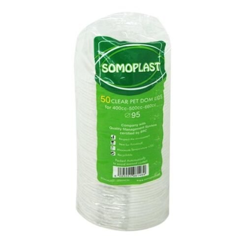 Small Dom Lid Picnic PET Cup Somo