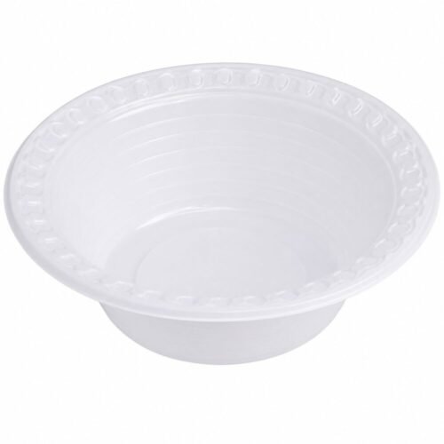 "WATANIA" Soup Bowls 50 pcs - صحن شوربة وسط أبيض