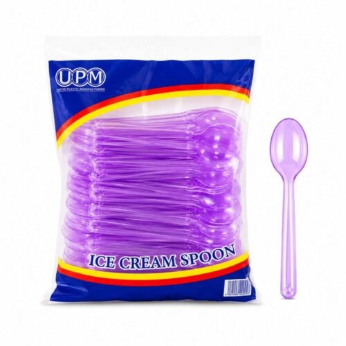 "UPM" Ice Cream Spoon 12 cm 100 pcs - ملاعق بوظه
