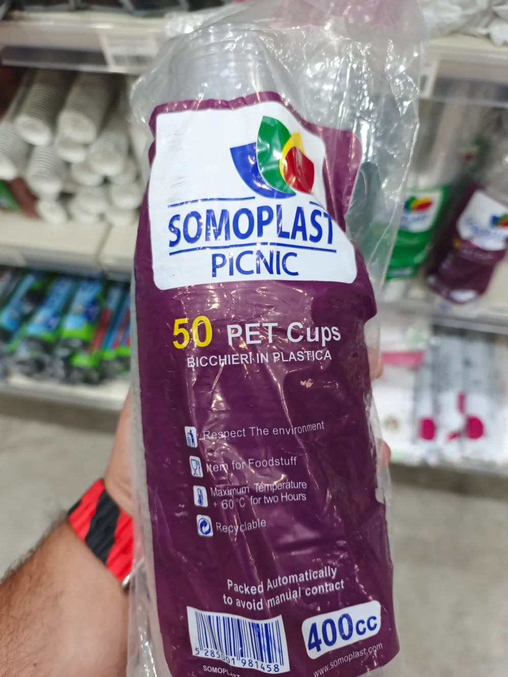Picnic PET Cup 400cc