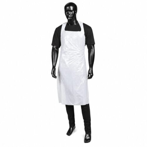 Disposable HDPE Apron 100 pcs - مريول بلاستيكي أحادي الإستخدام