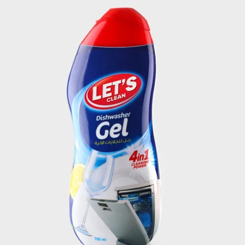 LET'S Dishwasher Gel 700ml 4in1 Cleaning Power Lemon Fresh Scent