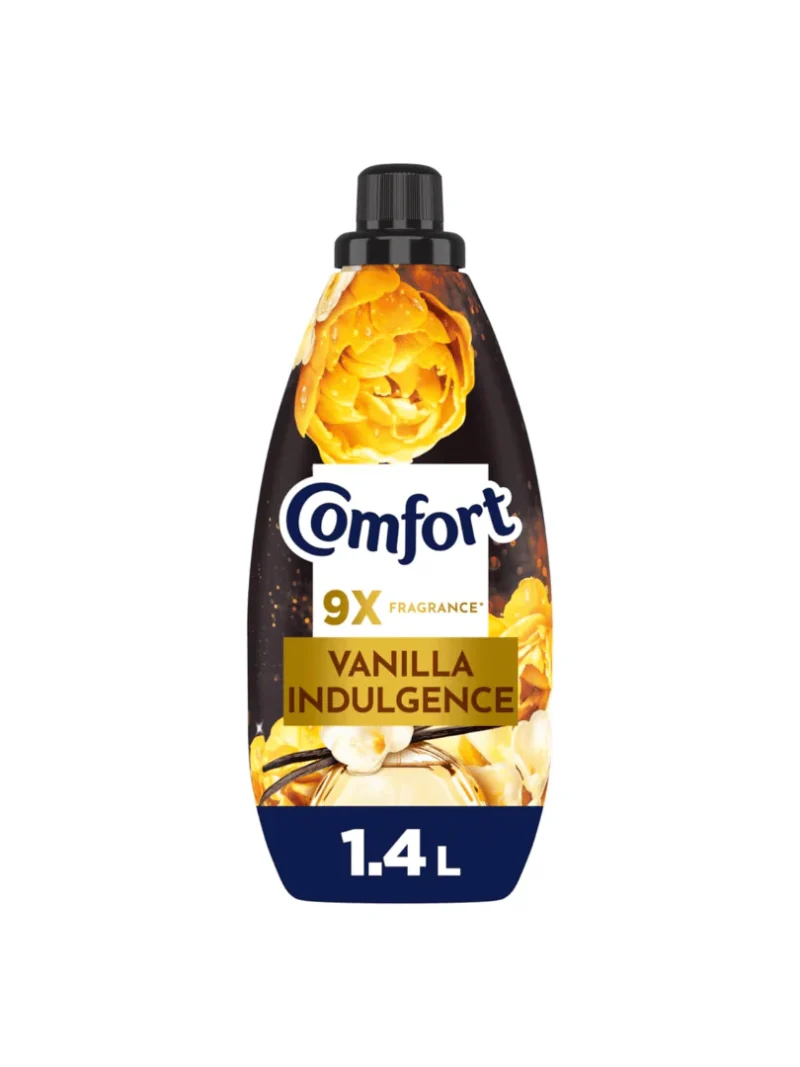 Comfort Concentrate Fabric Softener Vanilla Indulgence, 9x Fragrance, 1.4L