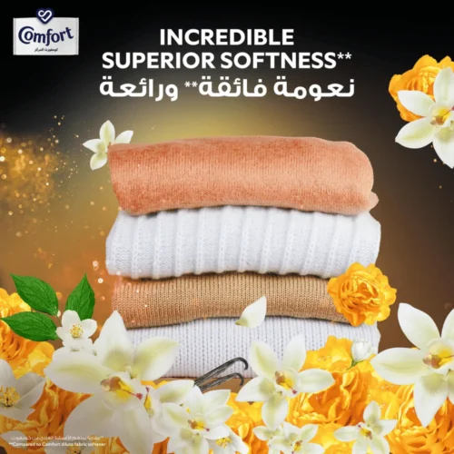 Comfort Concentrate Fabric Softener Vanilla Indulgence, 9x Fragrance, 1.4L