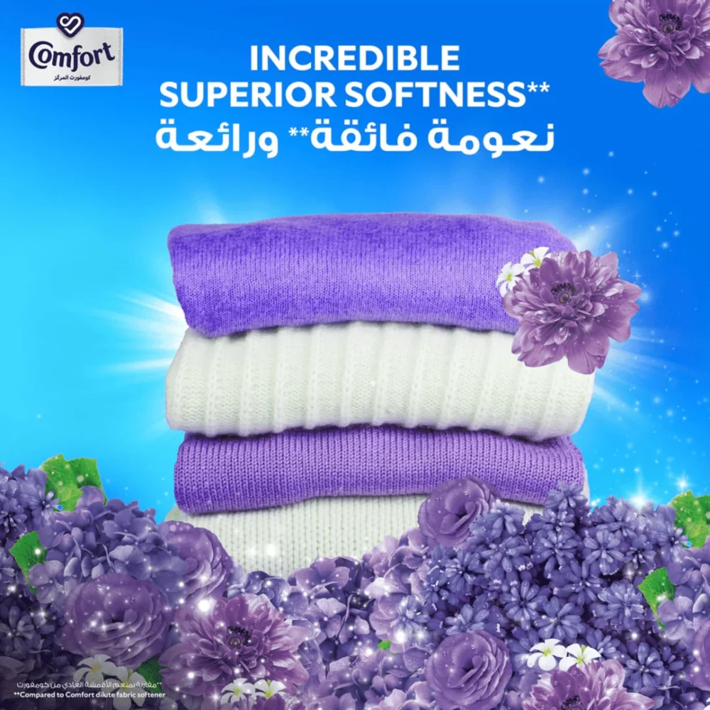 Comfort Concentrate Fabric Softener, Lavender & Magnolia, 1.5L