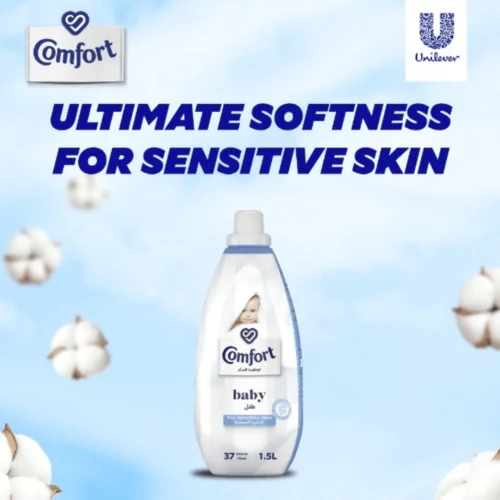 259171-4 Comfort Concentrate Fabric Softener Baby, for sensitive skin,1.5L