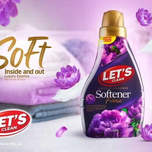 Let's Clean Fabric Softener Lavender Luxury essence 1 liter
