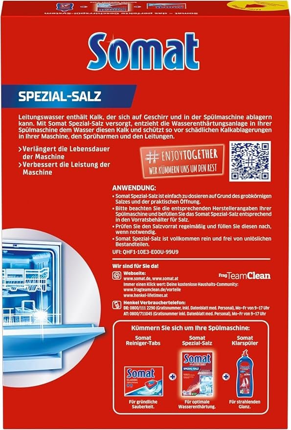 Somat Dishwasher Salt 1.2kg
