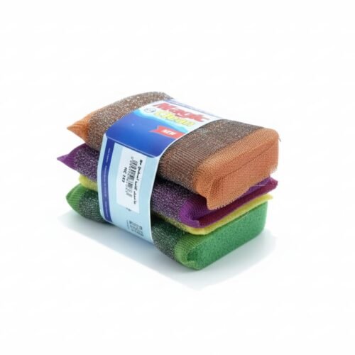 Magic Clean Sponge With Scrubber *3