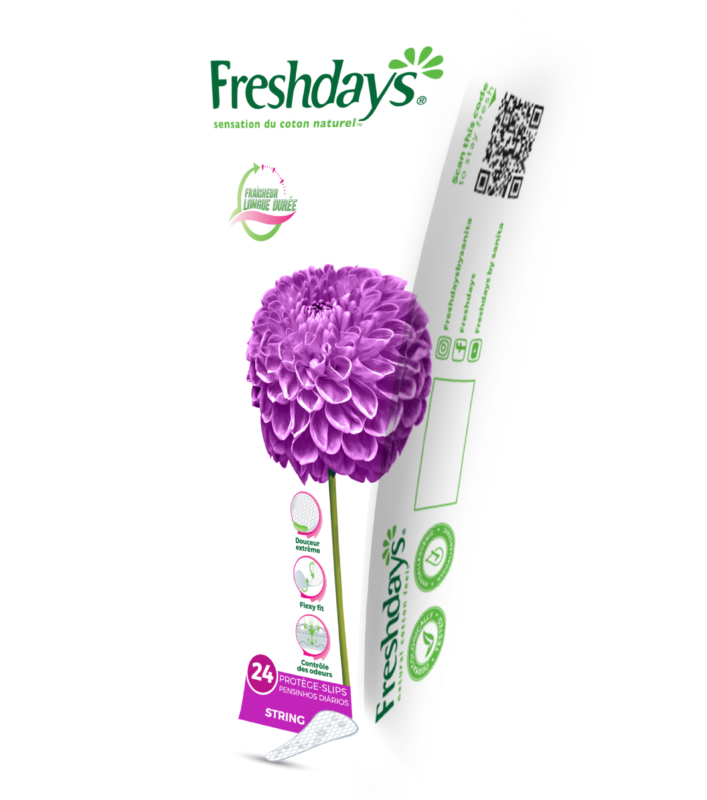 Freshdays 24 Pantlyliners String - فوط يومية فريشدايز سترينغ