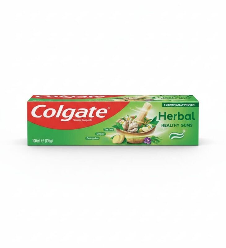 Colgate Herbal Toothpaste: Natural Freshness & Protection 100ml