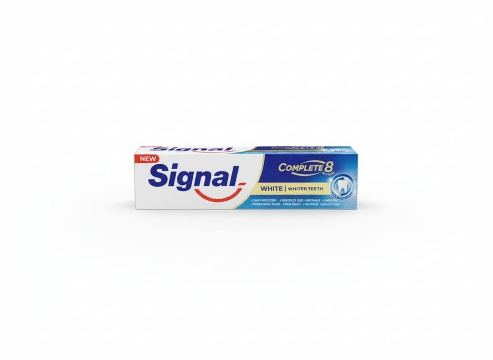 Signal Complete 8 White: Total Care with Active Whitening 75ml