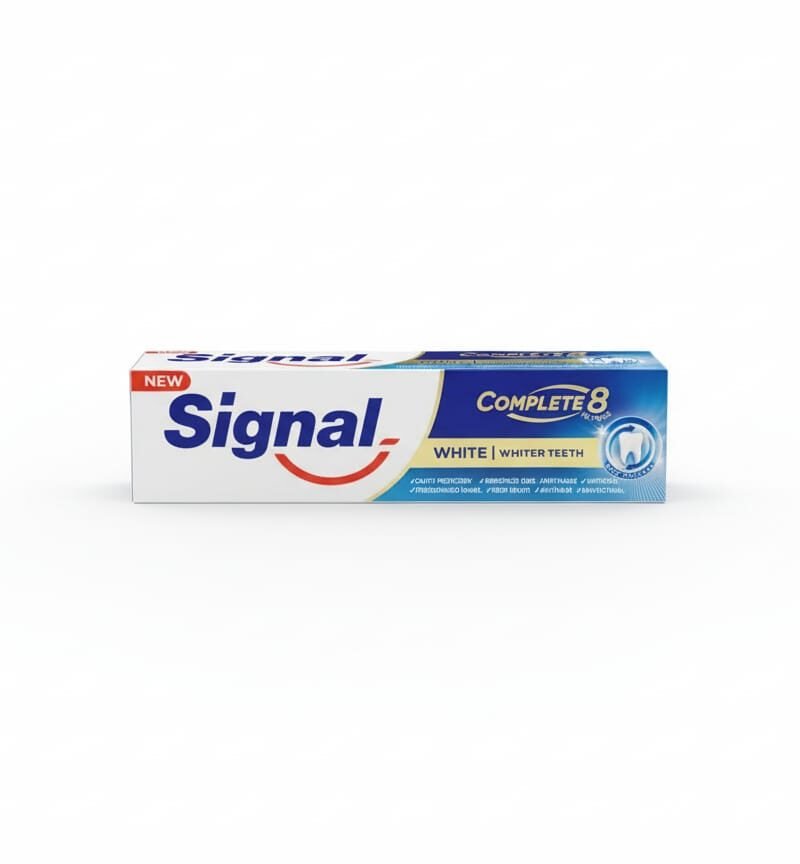 Signal Complete 8 White: Total Care with Active Whitening 75ml