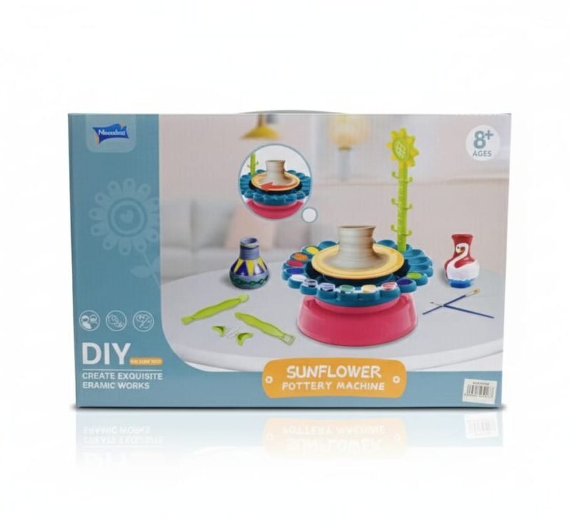 DIY Sunflower Pottery Machine (Ages 8+)