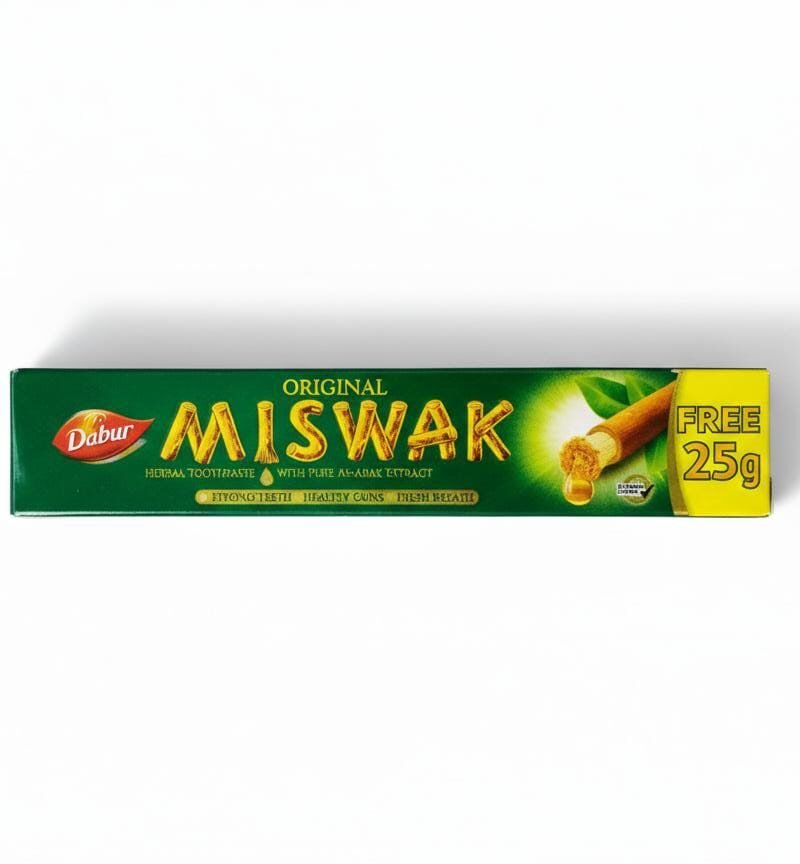 Dabur Miswak Original Herbal Toothpaste: The Power of Nature for a Healthy Smile
