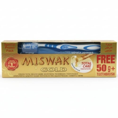 Dabur Miswak Gold Total Care: Premium Herbal Protection 190g