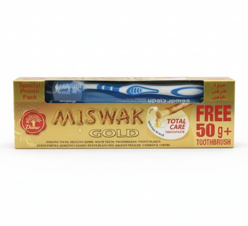 Dabur Miswak Gold Total Care: Premium Herbal Protection 190g