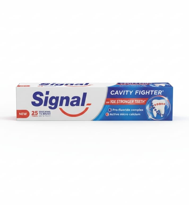 Signal Cavity Fighter: 10X Stronger Teeth Against Cavities 120ml