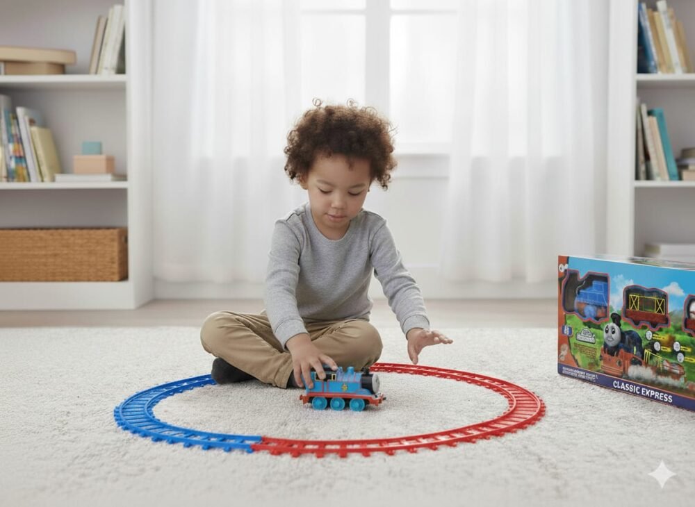 WhatsApp Image 2025-11-14 at 10.37.57 AM Thomas Cartoon Train "Classic Express" Motive Train Set (11 Pcs)