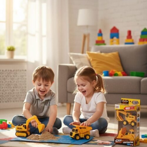 Engineering Urban CIT Construction Vehicle Set