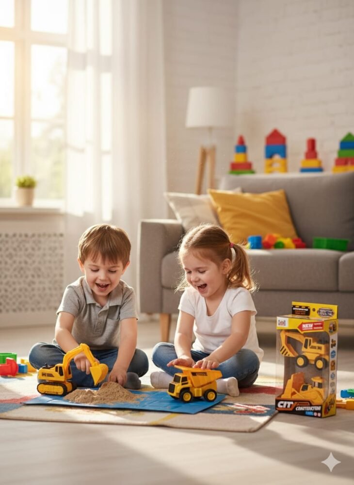 Engineering Urban CIT Construction Vehicle Set