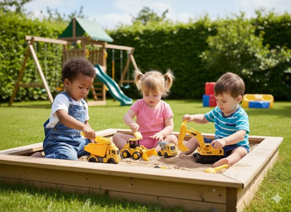 Construction Truck Toy Set – 5 Pieces