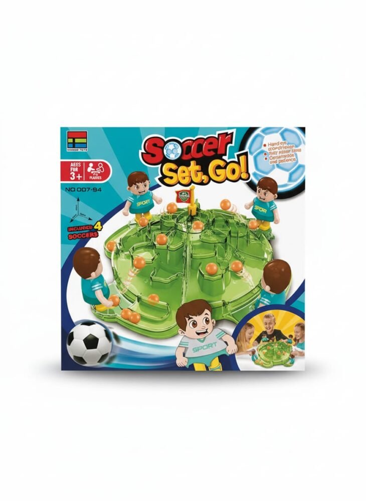 Soccer Set, Go! - Tabletop Action Game (4 Players)