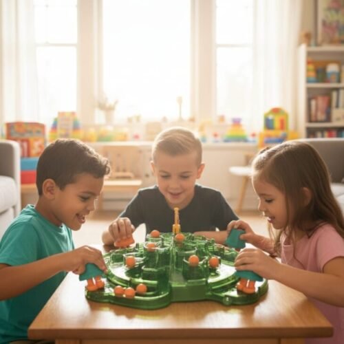 Soccer Set, Go! - Tabletop Action Game (4 Players)