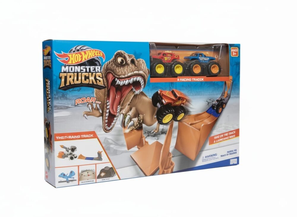 WhatsApp Image 2025-11-15 at 3.28.19 PM (1) Hot Wheels Monster Trucks Roar Racing Track Set