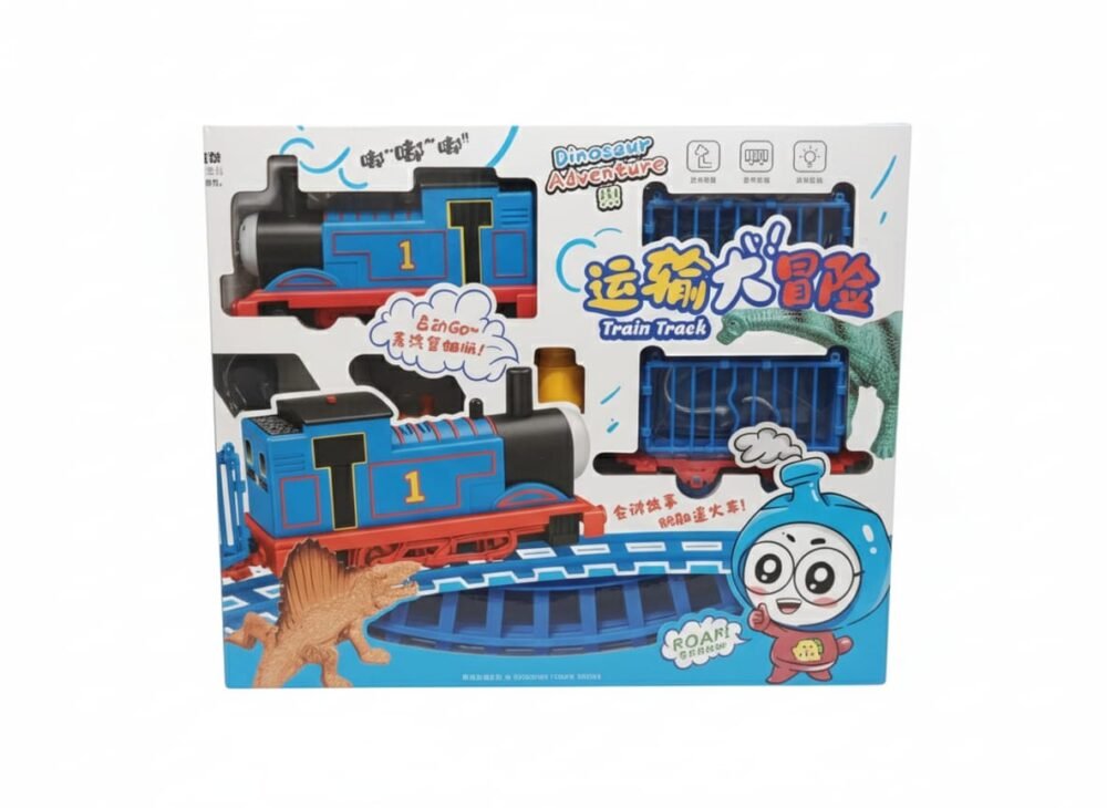 Dinosaur Adventure Train Track Set