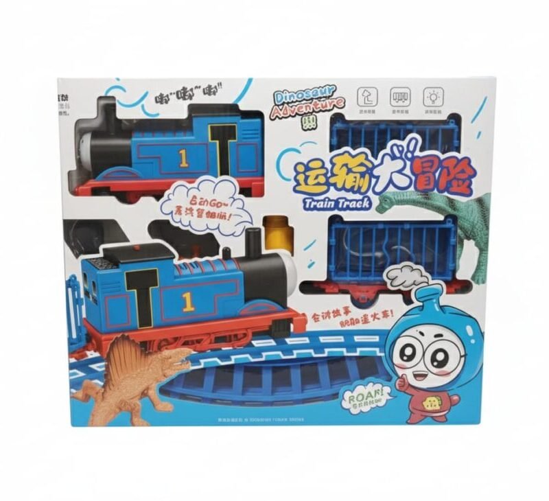 Dinosaur Adventure Train Track Set