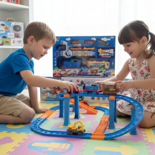 DIY Electric Railway Scene Train Set