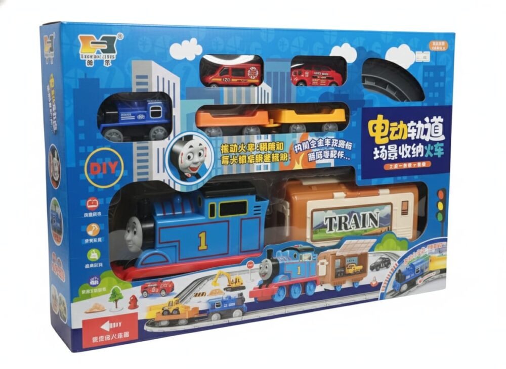 DIY Electric Railway Scene Train Set
