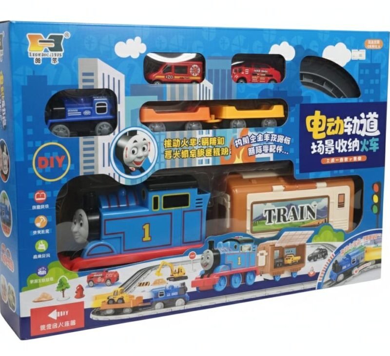 DIY Electric Railway Scene Train Set