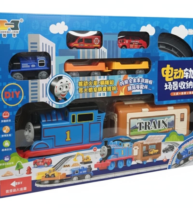 DIY Electric Railway Scene Train Set