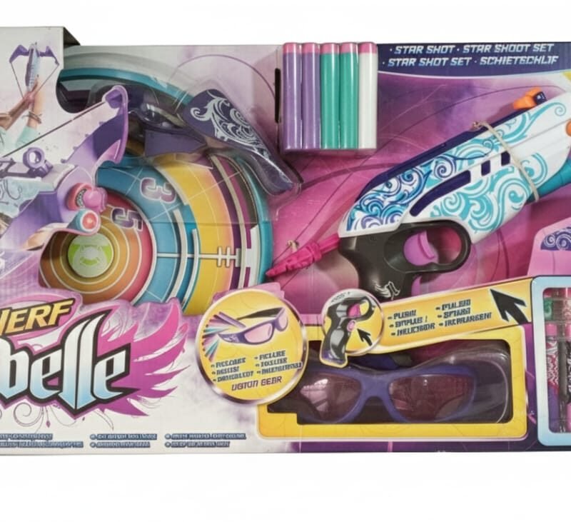 NERF Rebelle Star Shot Set: Bow, Blaster & Vision Gear